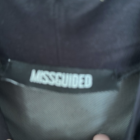 Elegant Black Mesh Long Sleeve body suite with snaps only wore - Picture 7 of 7